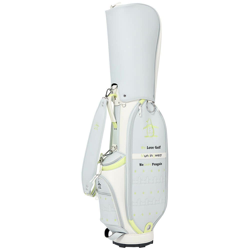 マンシングウェア Munsingwear　レディース キャディバッグ MG5FCB02L GY00 グレー　2025年モデル グレー 詳細3