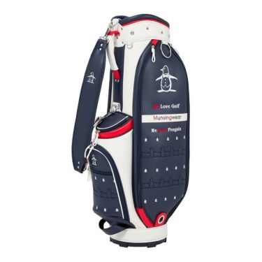 マンシングウェア Munsingwear　レディース キャディバッグ MG5FCB02L NV00 ネイビー　2025年モデル ネイビー