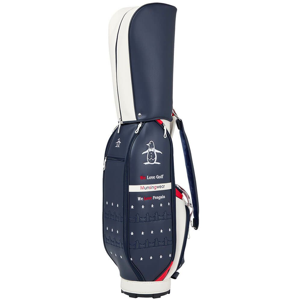 マンシングウェア Munsingwear　レディース キャディバッグ MG5FCB02L NV00 ネイビー　2025年モデル ネイビー 詳細4