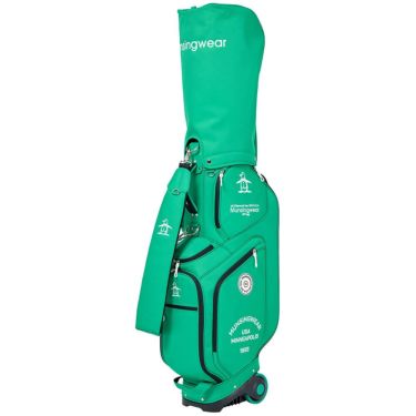 マンシングウェア Munsingwear　キャスター付き キャディバッグ MG5FCB04U GR00 グリーン　2025年モデル グリーン 詳細3