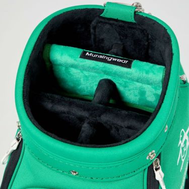 マンシングウェア Munsingwear　キャスター付き キャディバッグ MG5FCB04U GR00 グリーン　2025年モデル グリーン 詳細5