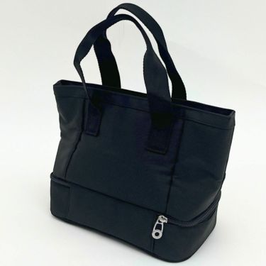 マンシングウェア Munsingwear　メンズ ファブリック 2層式 ポーチ MG5SBZ11M BK00 ブラック　2025年モデル ブラック 詳細2