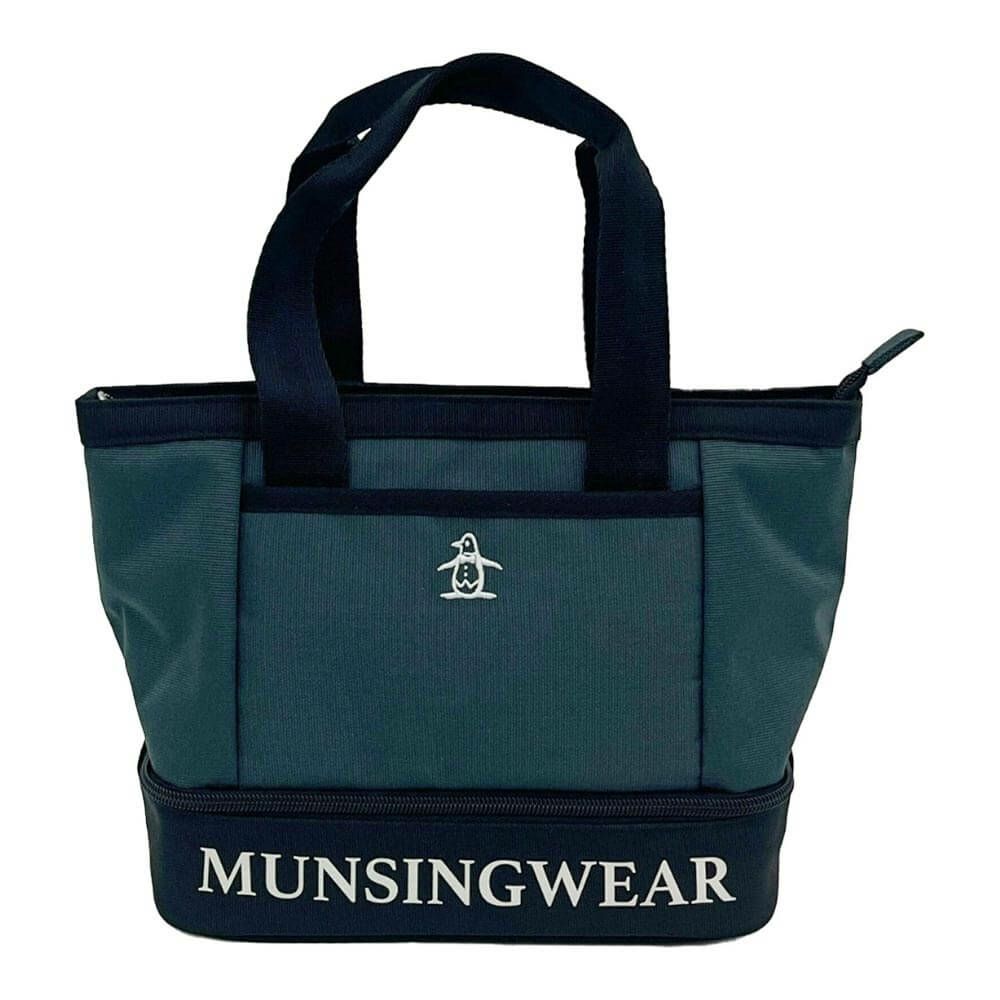 マンシングウェア Munsingwear　メンズ ファブリック 2層式 ポーチ MG5SBZ11M GR00 グリーン　2025年モデル グリーン