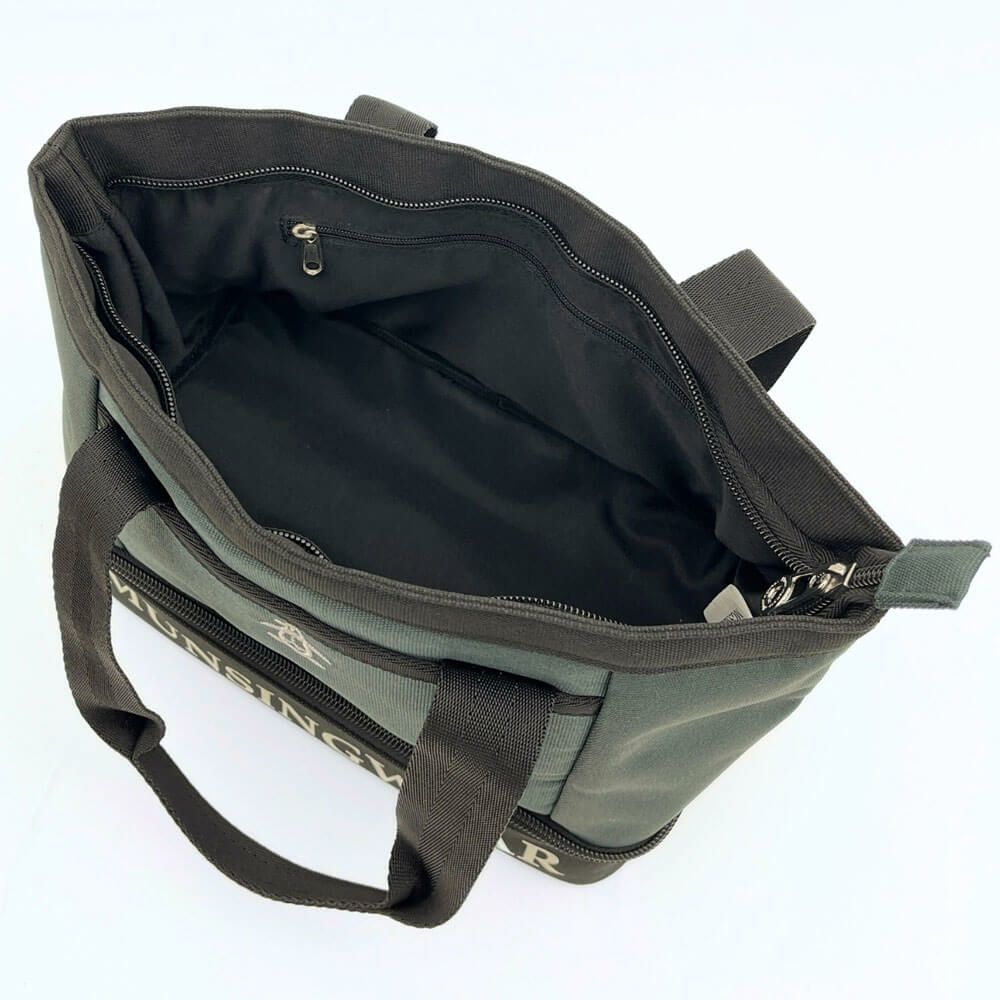 マンシングウェア Munsingwear　メンズ ファブリック 2層式 ポーチ MG5SBZ11M GR00 グリーン　2025年モデル グリーン 詳細5