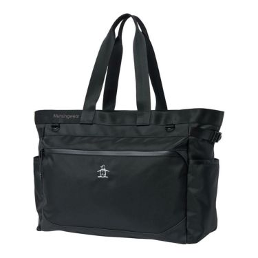 マンシングウェア Munsingwear　メンズ ジャガード ロゴ ボストンバッグ MG5FTT01M BK00 ブラック　2025年モデル ブラック