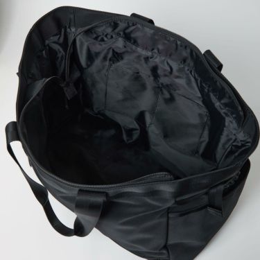 マンシングウェア Munsingwear　メンズ ジャガード ロゴ ボストンバッグ MG5FTT01M BK00 ブラック　2025年モデル ブラック 詳細3