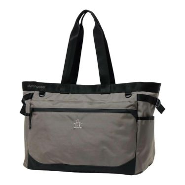 マンシングウェア Munsingwear　メンズ ジャガード ロゴ ボストンバッグ MG5FTT01M GY00 グレー　2025年モデル グレー