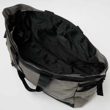 マンシングウェア Munsingwear　メンズ ジャガード ロゴ ボストンバッグ MG5FTT01M GY00 グレー　2025年モデル グレー 詳細7