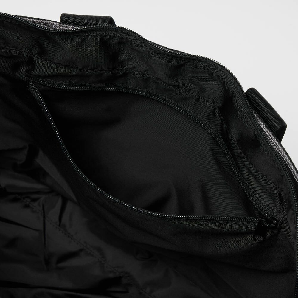 マンシングウェア Munsingwear　メンズ ジャガード ロゴ ボストンバッグ MG5FTT01M GY00 グレー　2025年モデル グレー 詳細8