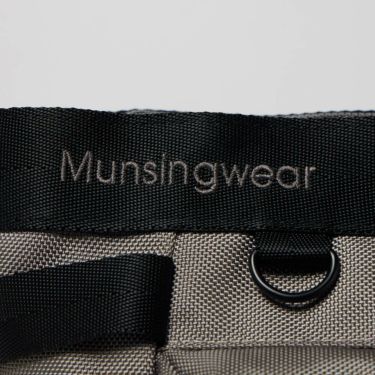 マンシングウェア Munsingwear　メンズ ジャガード ロゴ ボストンバッグ MG5FTT01M GY00 グレー　2025年モデル グレー 詳細10