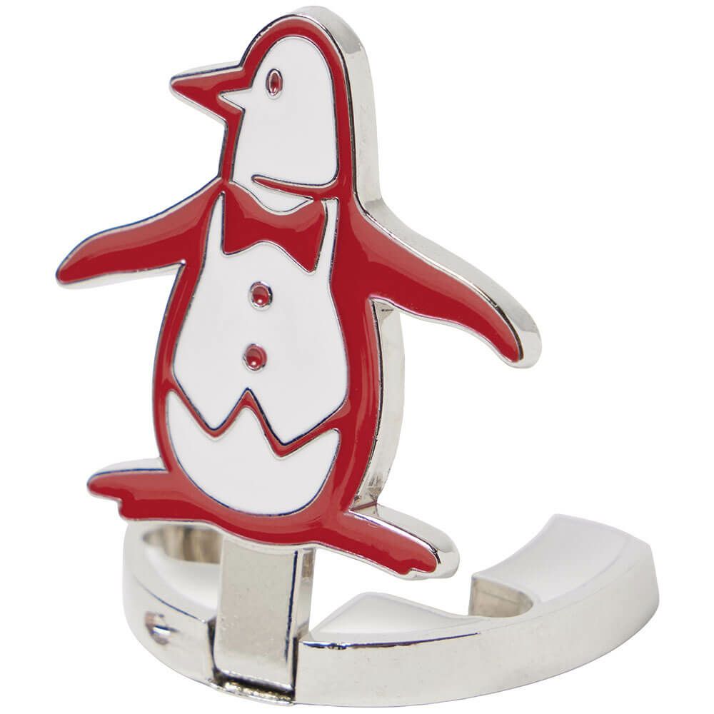 マンシングウェア Munsingwear　メンズ ペンギン フリップアップ マーカー MG5FAZ62M RD00 レッド　2025年モデル レッド 詳細3