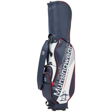 マンシングウェア Munsingwear　メンズ 軽量モデル キャディバッグ MG5FCB03M NV00 ネイビー　2025年モデル ネイビー 詳細3