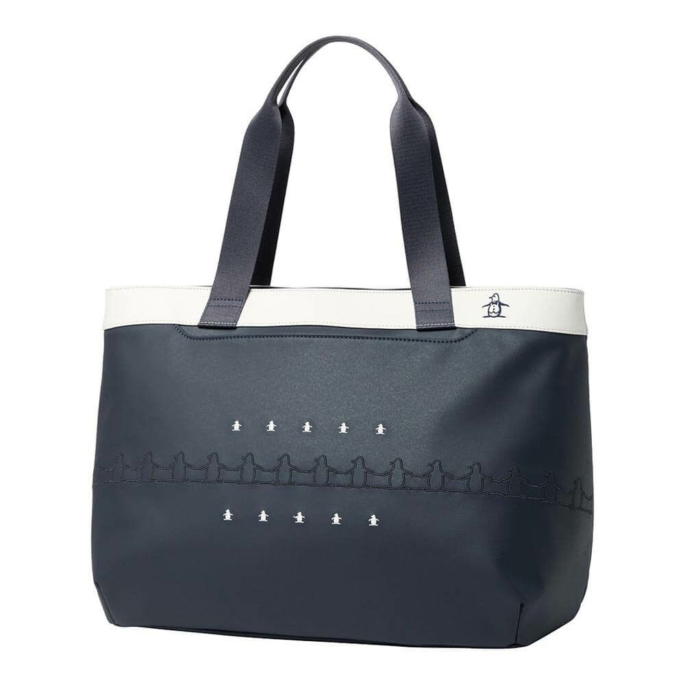 マンシングウェア Munsingwear　レディース ペンギン刺繍 トートバッグ MG5FTT02L NV00 ネイビー　2025年モデル ネイビー