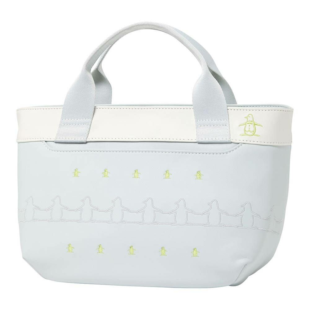 マンシングウェア Munsingwear　レディース ペンギン刺繍 カートバッグ MG5FTT42L GY00 グレー　2025年モデル グレー