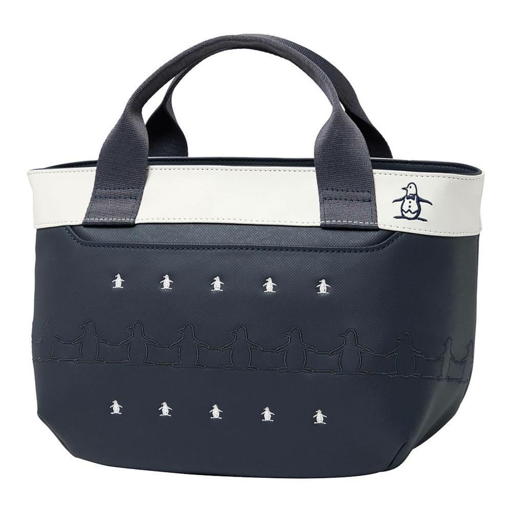マンシングウェア Munsingwear　レディース ペンギン刺繍 カートバッグ MG5FTT42L NV00 ネイビー　2025年モデル ネイビー