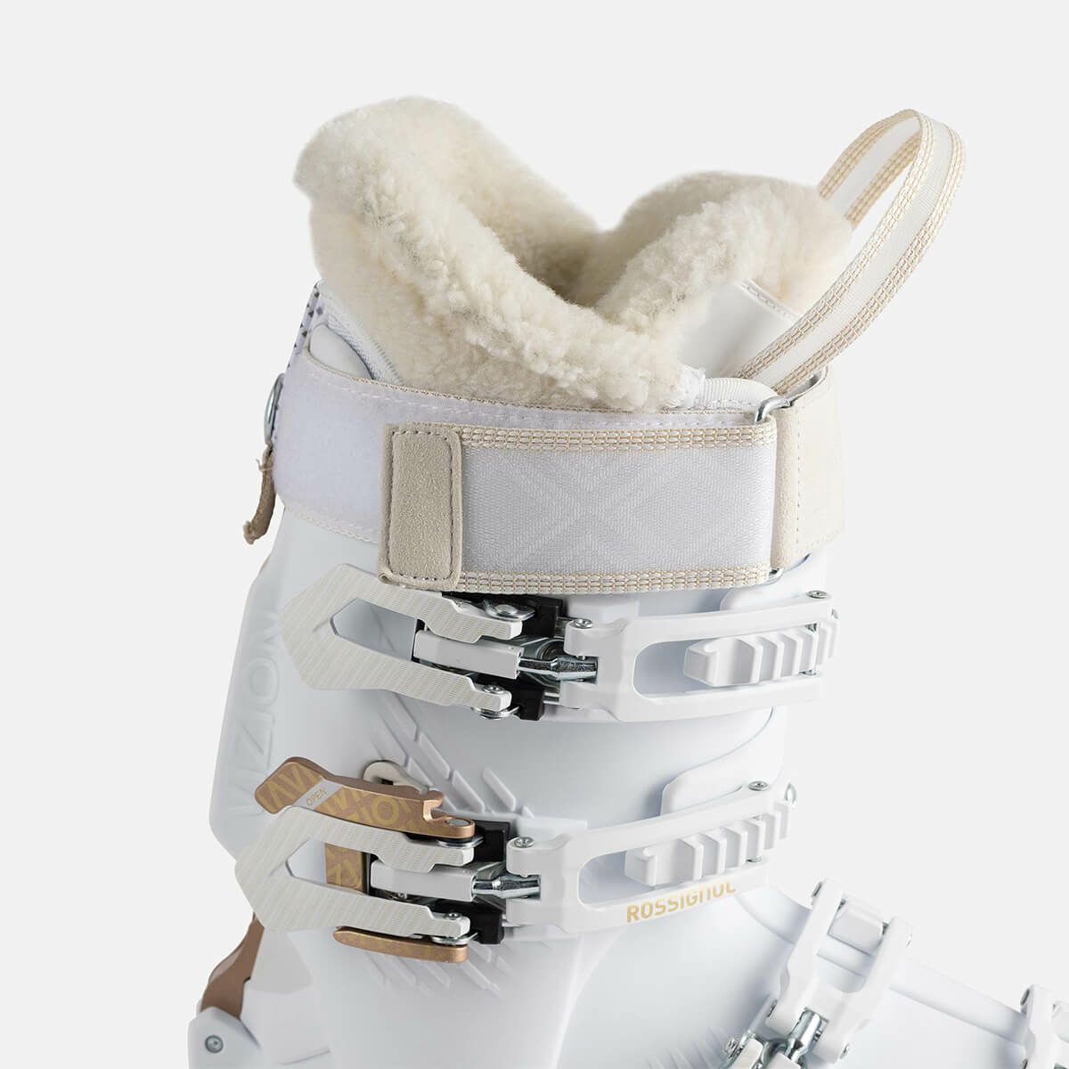 ロシニョール ROSSIGNOL　VIZION 4B ELITE 90 W GW ヴィジョン 4B エリート 90 ウーマン WHITE　スキーブーツ 2025-2026 詳細6