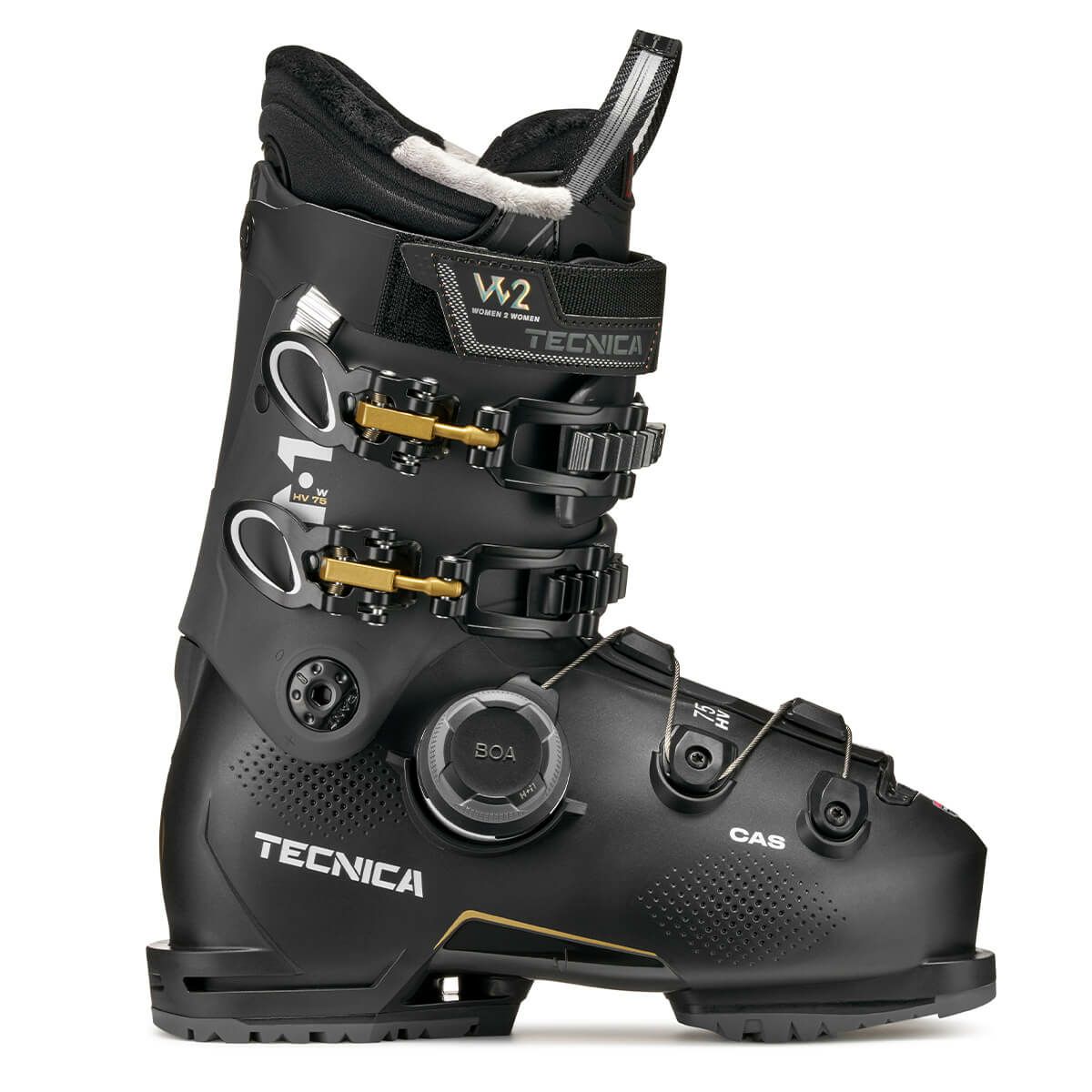 テクニカ TECNICA　MACH BOA HV 75 W RT GW マッハ BOA HV 75 W GW BLACK　スキーブーツ 2025-2026