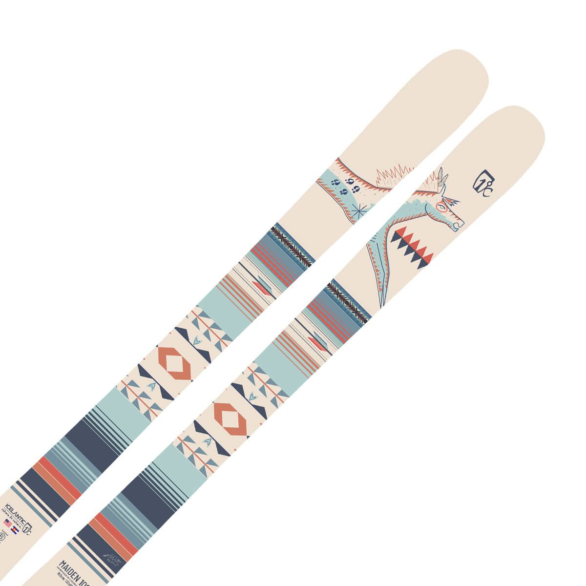 アイスランティック ICELANTIC　MAIDEN 102 メイデン102　スキー板 単品 2025-2026 詳細3