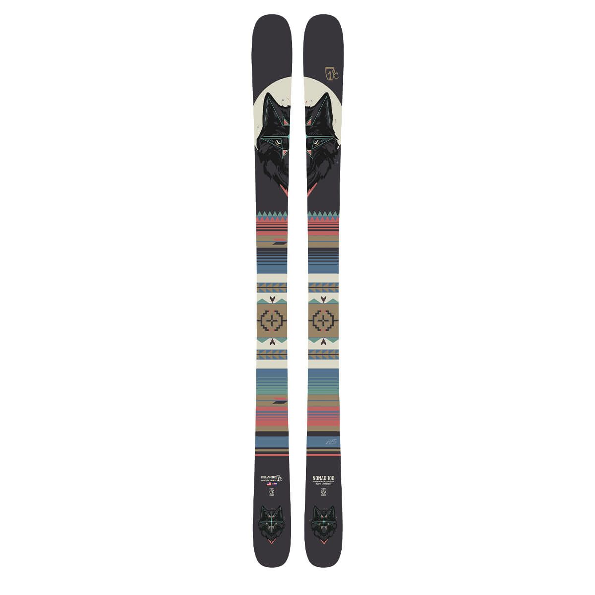 アイスランティック ICELANTIC　NOMAD 100 ノマド100　スキー板 単品 2025-2026 詳細2