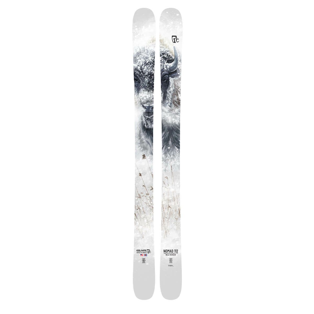 アイスランティック ICELANTIC　NOMAD 112 ノマド112　スキー板 単品 2025-2026 詳細2
