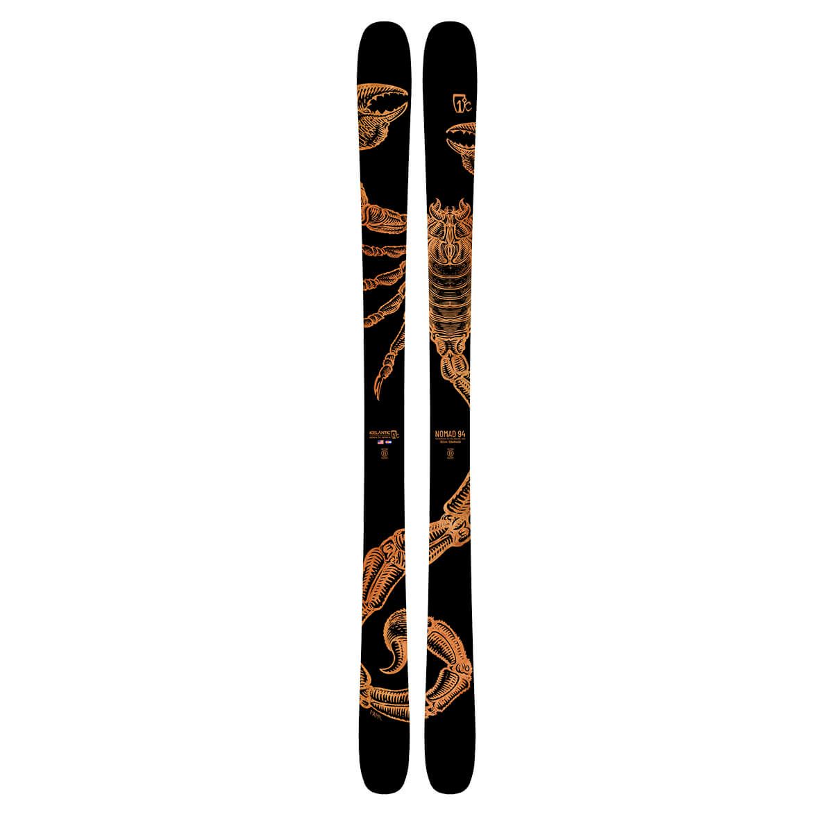 アイスランティック ICELANTIC　NOMAD 94 ノマド94　スキー板 単品 2025-2026 詳細2