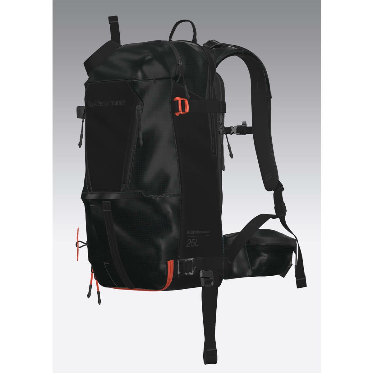 ピークパフォーマンス PEAK PERFORMANCE　バックパック バーティカルスキーバックパック25L Vertical Ski Backpack 25L G80434-010 2025-2026 詳細2