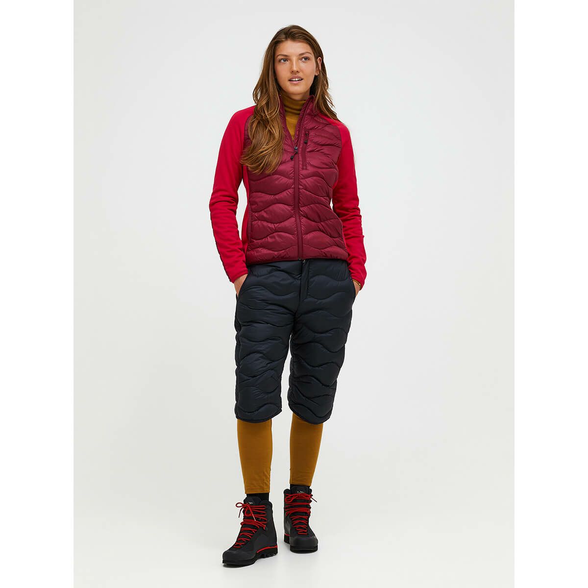 ピークパフォーマンス PEAK PERFORMANCE　スキーウェア インナー ウーマンズヘリウムダウンハイブリッドジャケット W Helium Down Hybrid Jacket G79839 2025-2026 詳細9