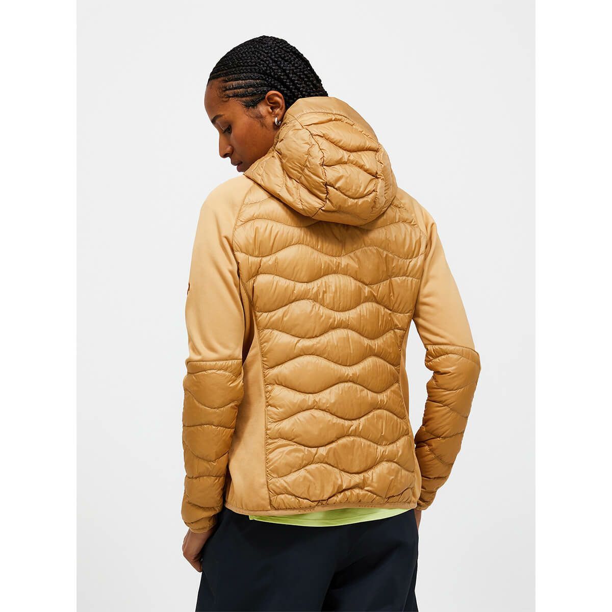 ピークパフォーマンス PEAK PERFORMANCE　スキーウェア インナー ウーマンズヘリウムダウンハイブリットフーディー W Helium Down Hybrid Hood G79840 2025-2026 詳細16