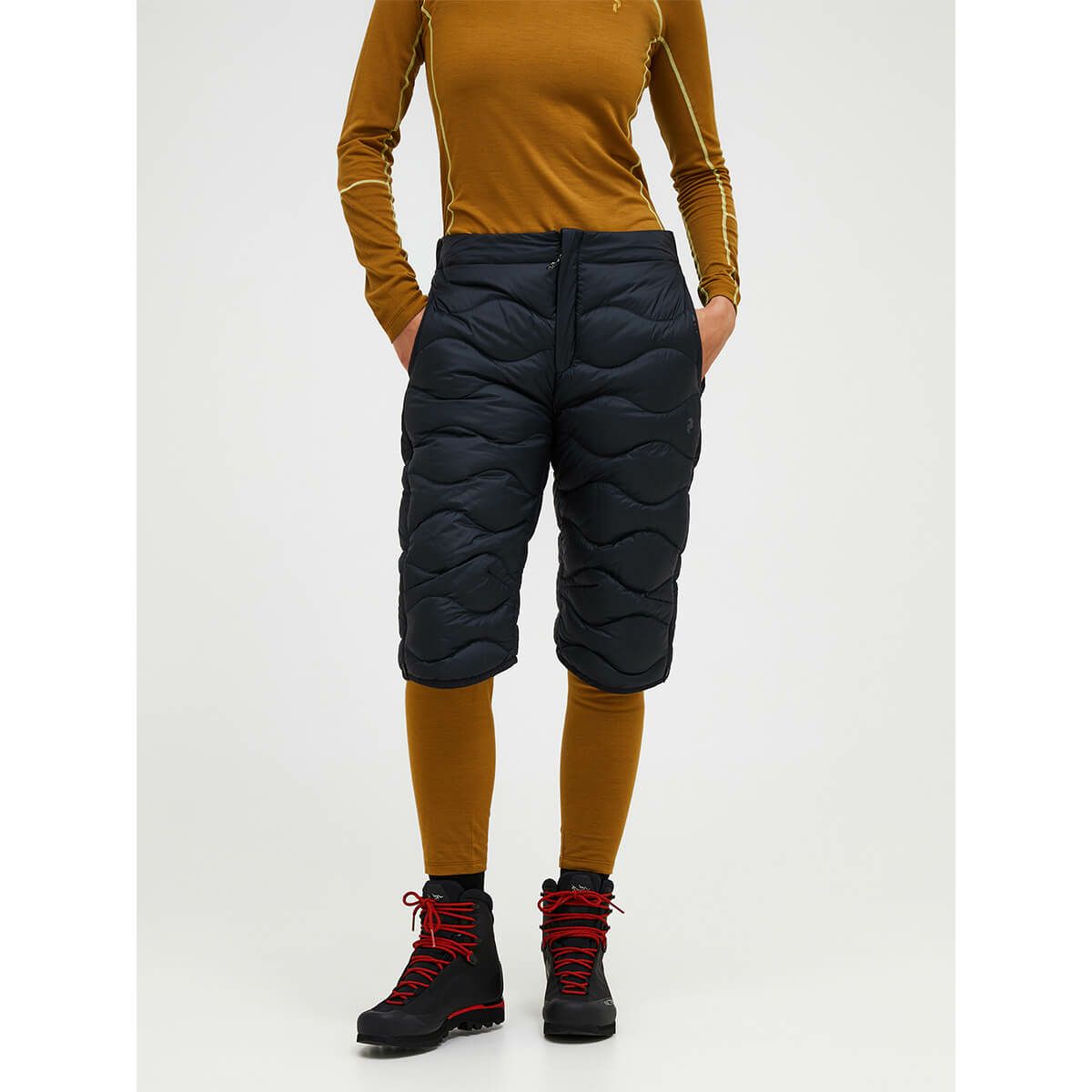 ピークパフォーマンス PEAK PERFORMANCE　スキーウェア インナー ウーマンズヘリウムダウンショーツ W Helium Down Shorts G80450 2025-2026 詳細5
