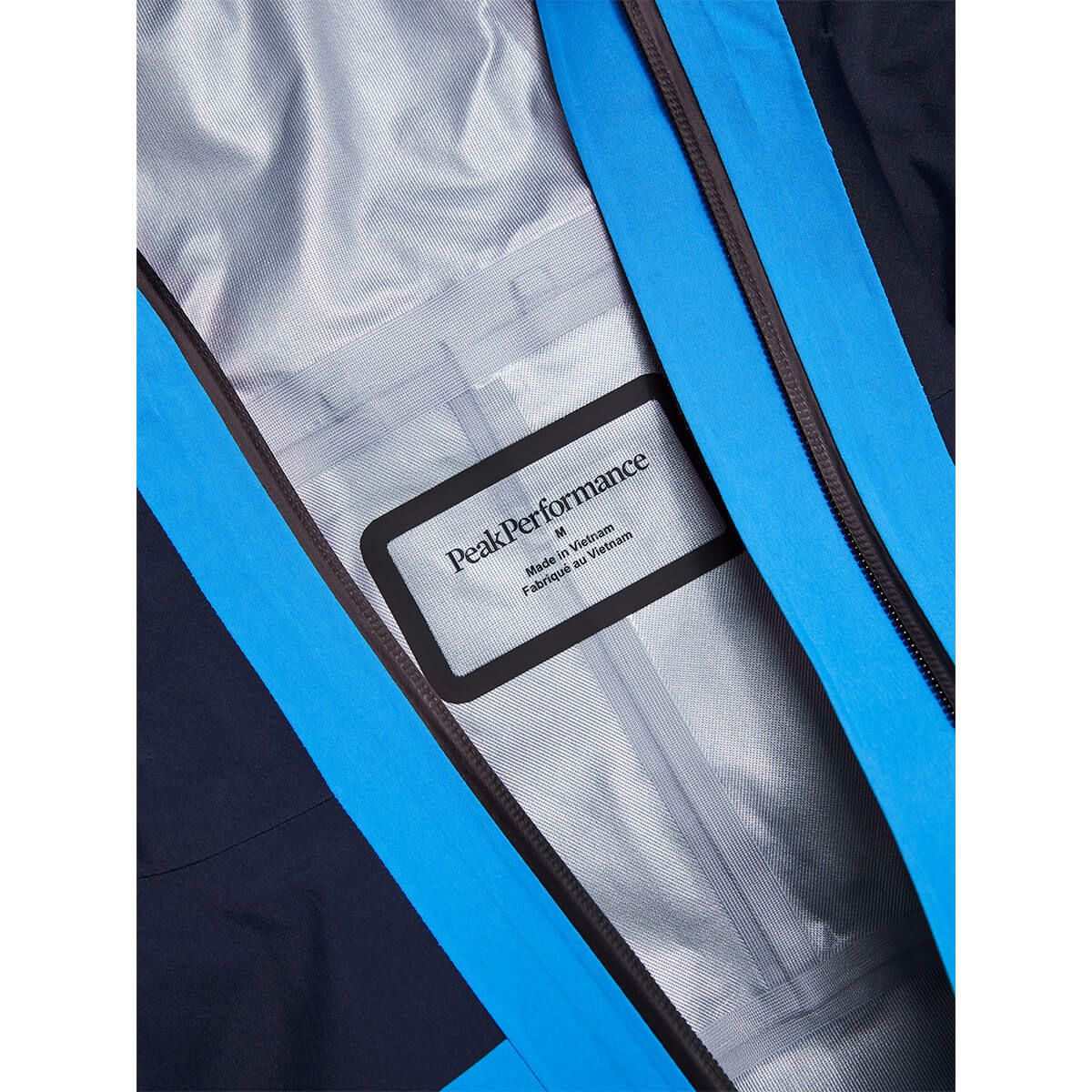 ピークパフォーマンス PEAK PERFORMANCE　スキーウェア ジャケット メンズグラビティ―ゴアテックス3レイヤージャケット M Gravity Gore-Tex 3L Jacket G80504 2025-2026 AZURE ASCENT  詳細4