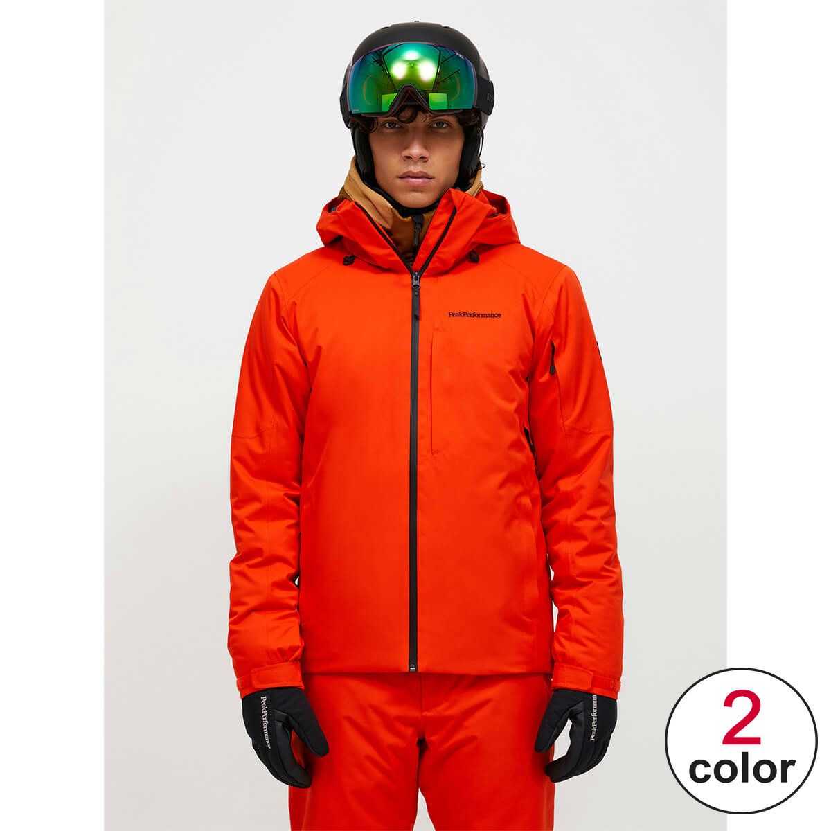 ピークパフォーマンス PEAK PERFORMANCE　スキー スノーボードウェア ジャケット メンズマルーンインシュレーテッドジャケット M Maroon Insulated Jacket G80505 2025-2026