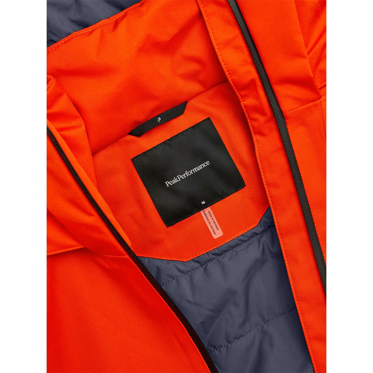 ピークパフォーマンス PEAK PERFORMANCE　スキーウェア ジャケット メンズマルーンインシュレーテッドジャケット M Maroon Insulated Jacket G80505 2025-2026 詳細9