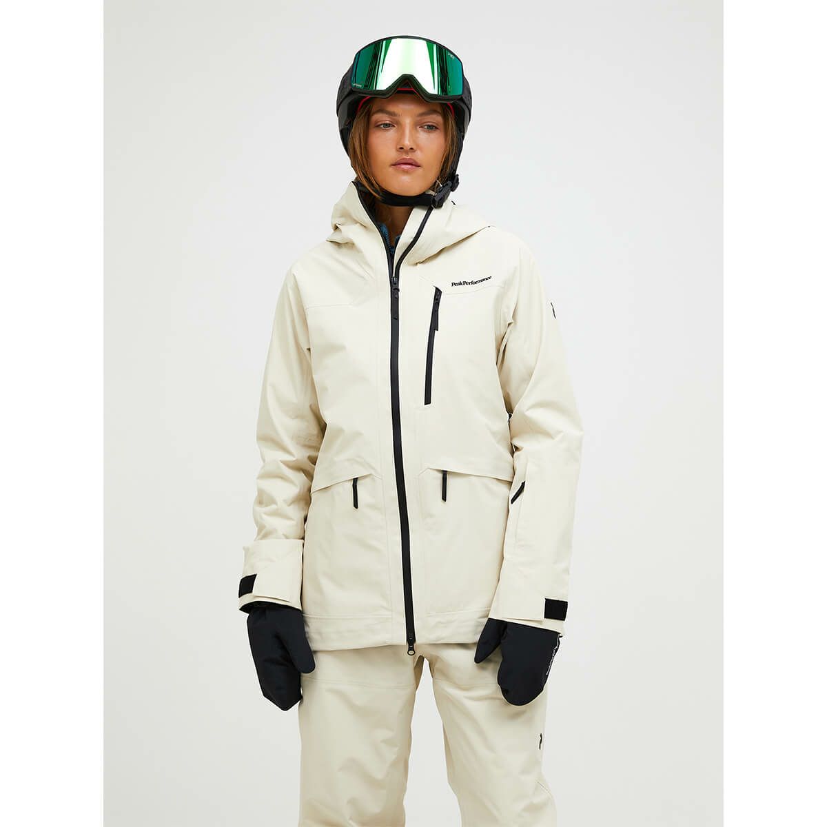 ピークパフォーマンス PEAK PERFORMANCE　スキーウェア ジャケット ウーマンズバーテック3レイヤージャケット W Vertec 3L Jacket G80568 2025-2026 詳細5