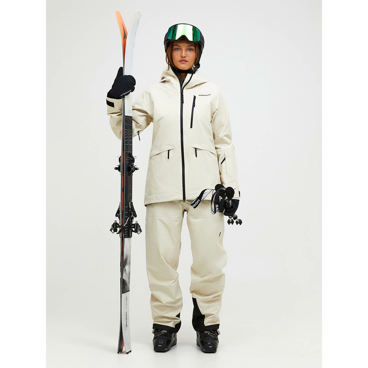 ピークパフォーマンス PEAK PERFORMANCE　スキーウェア ジャケット ウーマンズバーテック3レイヤージャケット W Vertec 3L Jacket G80568 2025-2026 詳細14