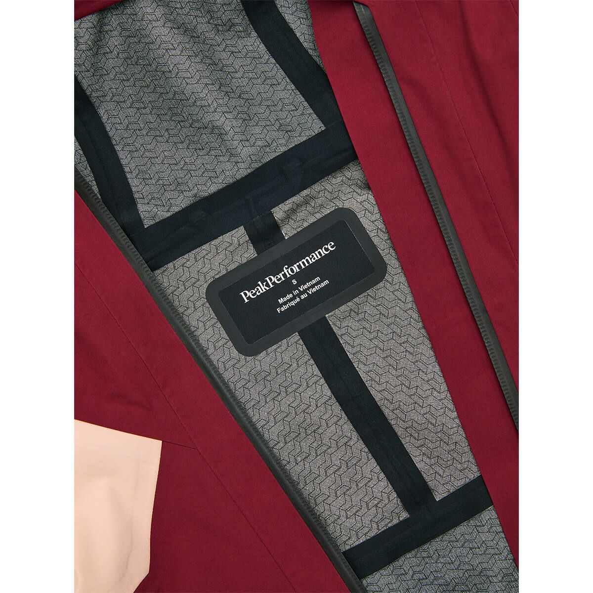 ピークパフォーマンス PEAK PERFORMANCE　スキーウェア ジャケット ウーマンズバーテック3レイヤージャケット W Vertec 3L Jacket G80568 2025-2026 詳細23