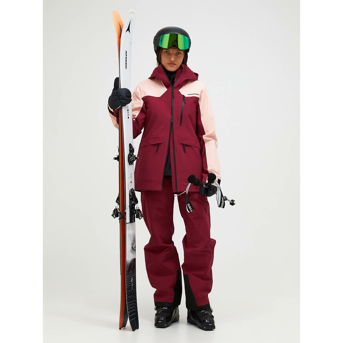 ピークパフォーマンス PEAK PERFORMANCE　スキーウェア ジャケット ウーマンズバーテック3レイヤージャケット W Vertec 3L Jacket G80568 2025-2026 詳細24