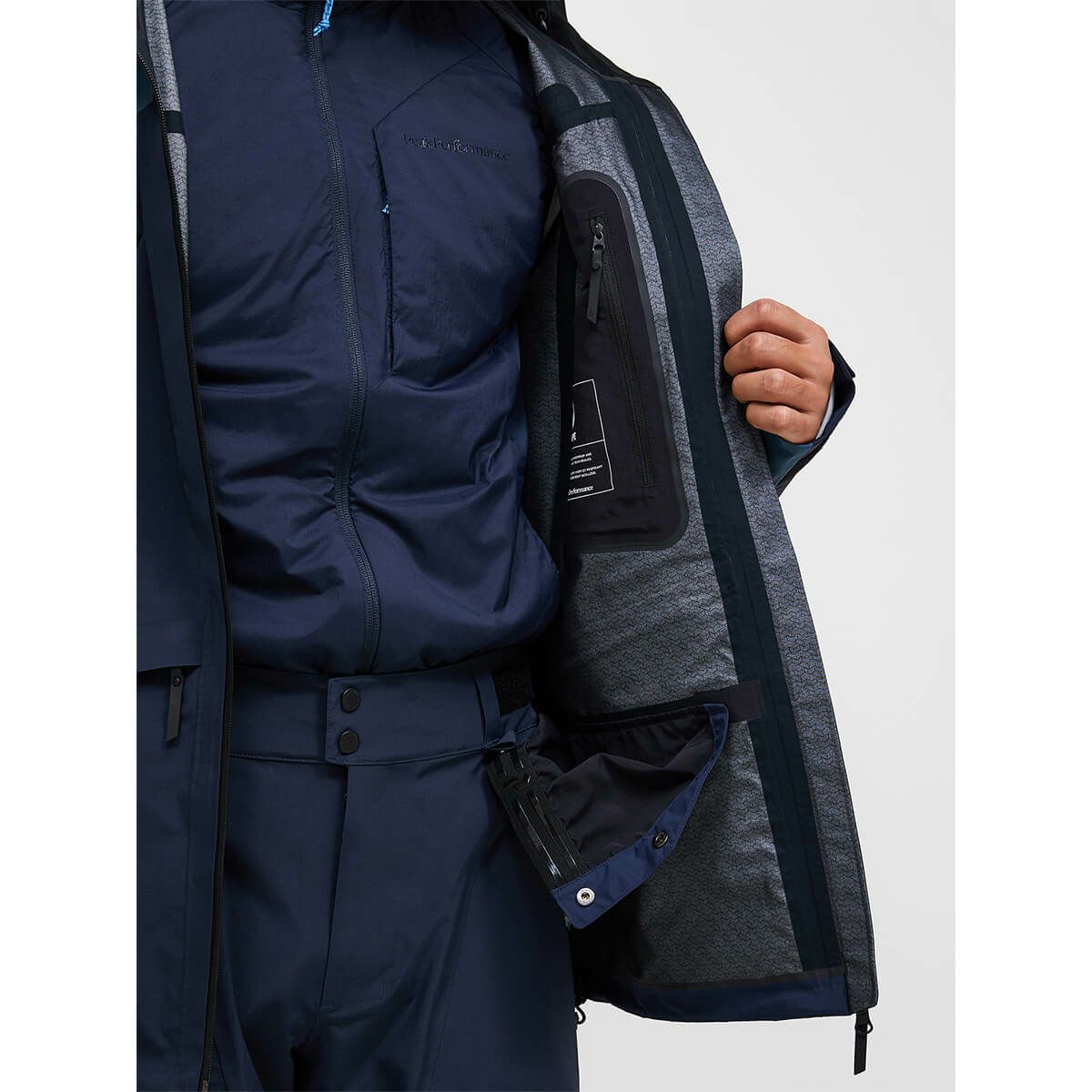 ピークパフォーマンス PEAK PERFORMANCE　スキーウェア ジャケット メンズバーテック3レイヤージャケット M Vertec 3L Jacket G80569 2025-2026 詳細6