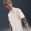ナイキ NIKE　メンズ VICTORY＋ Dri-FIT ヴィクトリー 半袖 ポロシャツ HM5640 110　2025年モデル ペールアイボリー/ブラック