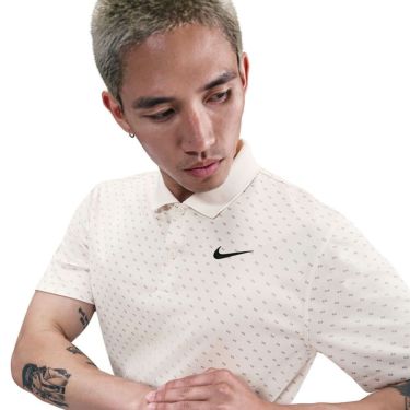 ナイキ NIKE　メンズ VICTORY＋ Dri-FIT ヴィクトリー 半袖 ポロシャツ HM5640 110　2025年モデル ペールアイボリー/ブラック 詳細3