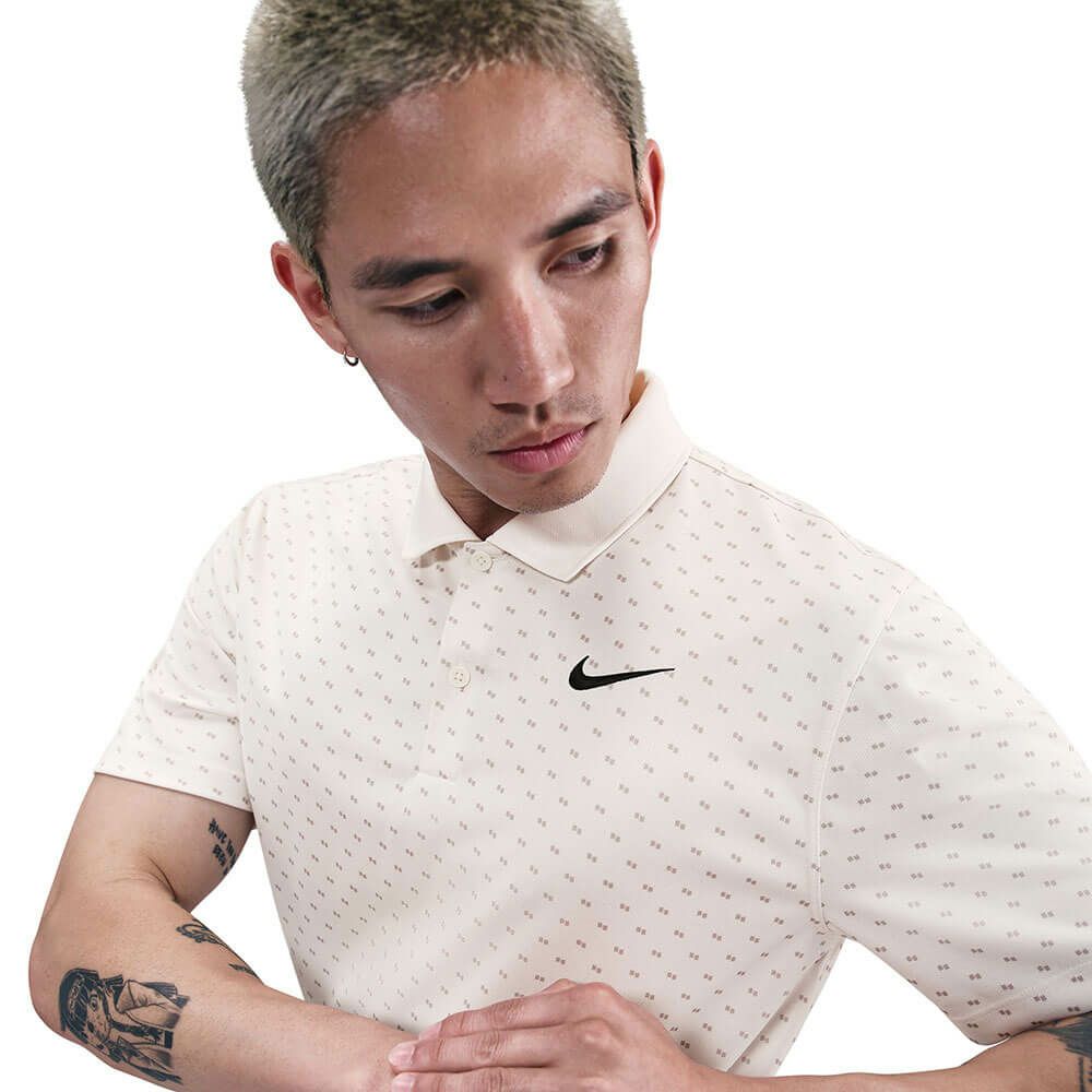 ナイキ NIKE　メンズ VICTORY＋ Dri-FIT ヴィクトリー 半袖 ポロシャツ HM5640 110　2025年モデル ペールアイボリー/ブラック 詳細3