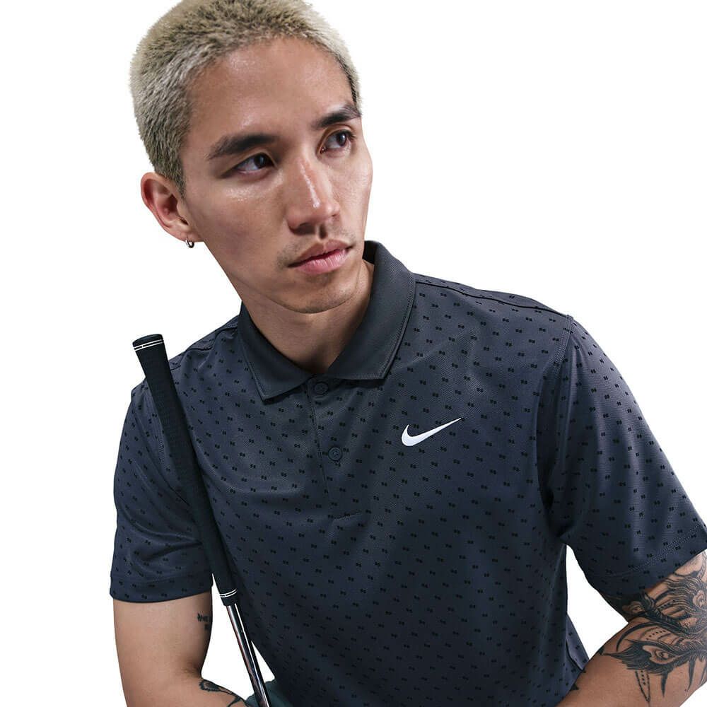 ナイキ NIKE　メンズ VICTORY＋ Dri-FIT ヴィクトリー 半袖 ポロシャツ HM5640 060　2025年モデル アンスラサイト/ホワイト 詳細3
