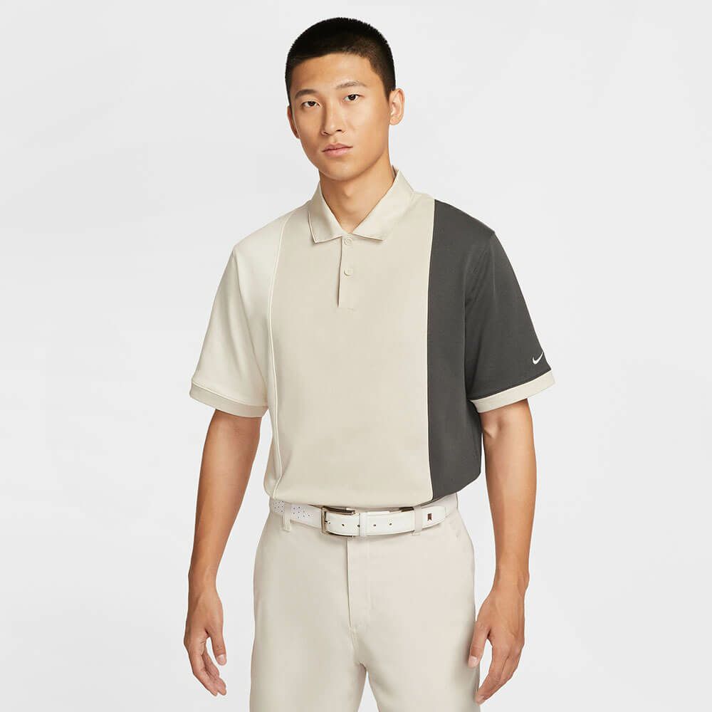 ナイキ NIKE　メンズ VICTORY＋ ヴィクトリー ニット 半袖 ポロシャツ HM5650 104　2025年モデル ライトオールウッドブラウン