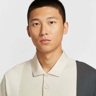 ナイキ NIKE　メンズ VICTORY＋ ヴィクトリー ニット 半袖 ポロシャツ HM5650 104　2025年モデル ライトオールウッドブラウン 詳細3