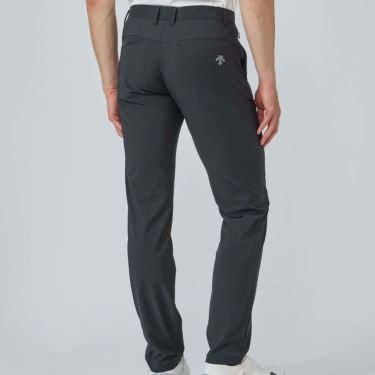 デサントゴルフ DESCENTE GOLF　メンズ ロゴデザイン ロングパンツ DG5FLP03M　2025年モデル ブラック 詳細2