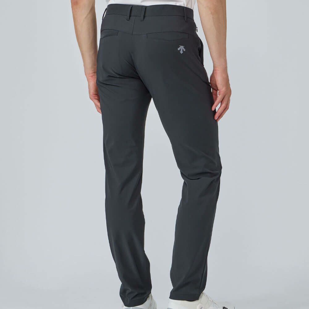 デサントゴルフ DESCENTE GOLF　メンズ ロゴデザイン ロングパンツ DG5FLP03M　2025年モデル ブラック 詳細2