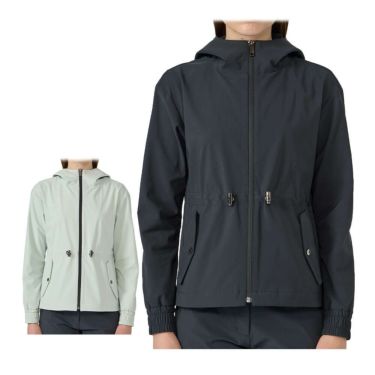 デサントゴルフ DESCENTE GOLF　レディース 長袖 フルジップ フーディー ジャケット DG5FJK01M　2025年モデル