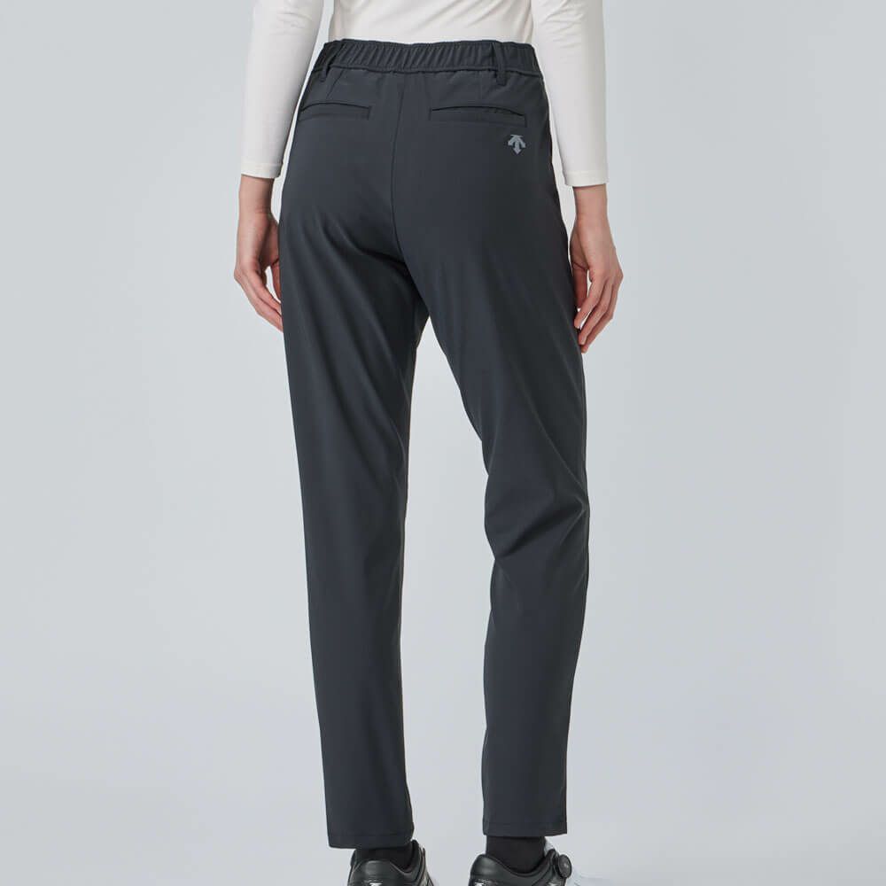 デサントゴルフ DESCENTE GOLF　レディース テーパード ロングパンツ DG5FLP51L　2025年モデル ブラック 詳細1