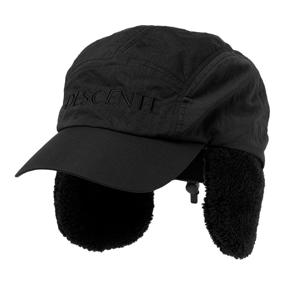デサントゴルフ DESCENTE GOLF　メンズ ボアインナー 着脱式 ジェットキャップ DG5FCP02M BK00 ブラック　2025年モデル ブラック