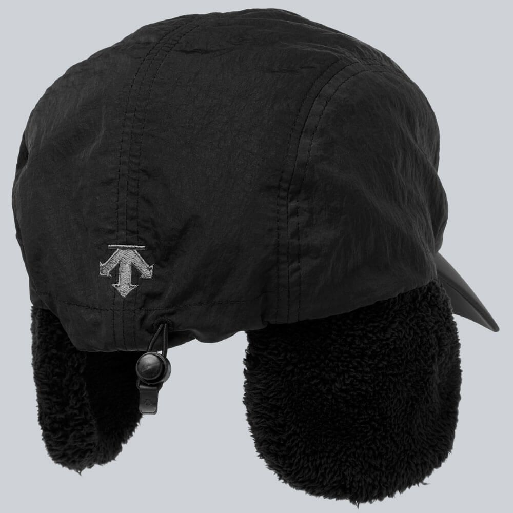 デサントゴルフ DESCENTE GOLF　メンズ ボアインナー 着脱式 ジェットキャップ DG5FCP02M BK00 ブラック　2025年モデル ブラック 詳細1