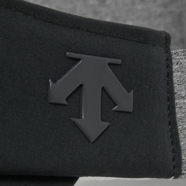 デサントゴルフ DESCENTE GOLF　レディース ロゴエンボス入り 後ゴムアジャスト サンバイザー DG5FCP50L BK00 ブラック　2025年モデル 詳細4